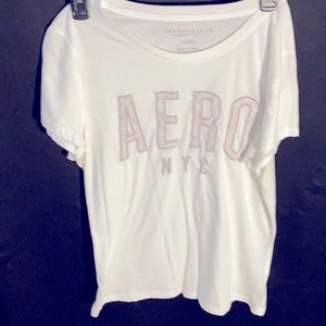 Aeropostale white shirt size extra large